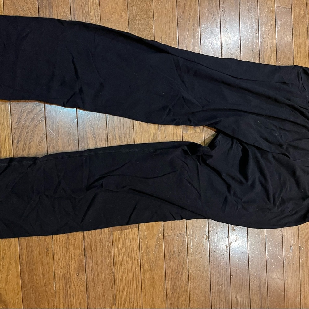 a:glow maternity Black Straight Leg Pants